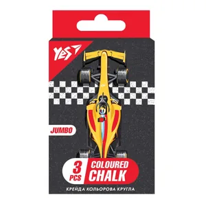 Colored chalk 3 pcs. JUMBO "Yes" /400461/ "Race legend" (1/12/120)
