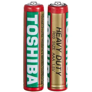 Батарейка "TOSHIBA" /R03/2shink/516/444 Heavy Duti (EL) сольова, 1,5V, мізинчик (2/40/200)