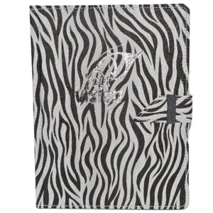 Notebook B6/120 "SKILL" /ЗВ-95/ on a whip, TV cover. Zebra black and white (1/24)