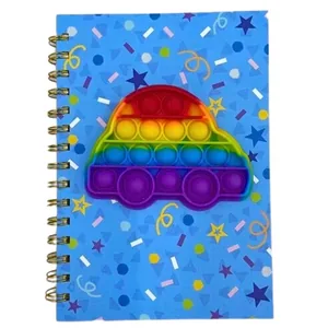 Spiral notebook 21*15cm "JO" /3201-5/ "Car" Pop it (1/45)