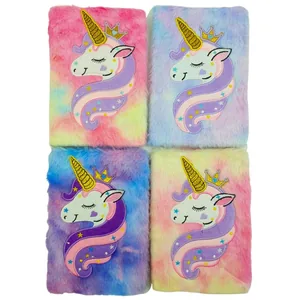 Fluffy notepad A5/80 "JO" /MRB2338-13/ "Unicorn", 70g, mix (1/100)