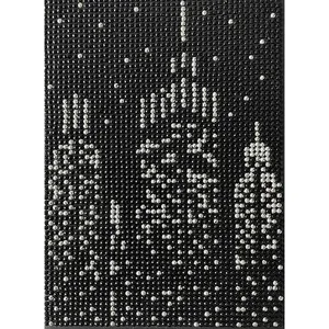 Set for creativity with rhinestones (sticker) "Go to art" /178043/ "City lights" 19*14 cm (1/5)