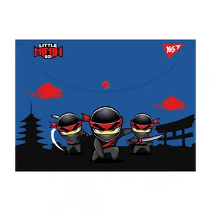Папка-конверт на кнопці B5 "Yes" /492228 "Ninja" (1/10/200)