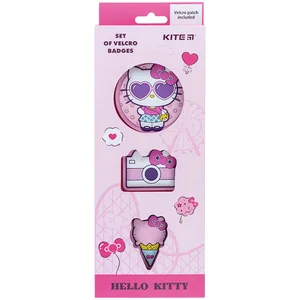 Набір нашивок "Kite" /HK24-3012-2/ на липучці, 3 шт., 3012-2 Hello Kitty (66889) (1/132)