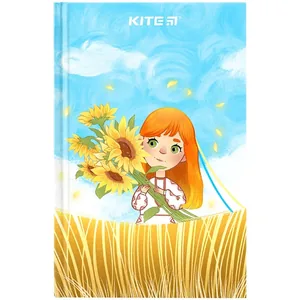Блокнот А6/80 "Kite" /K24-199-2/ тв. обкл., #, UA-2 (1/10)