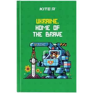 Блокнот А6/80 "Kite" /K24-199-4/ тв. обкл., #, UA-4 (1/10)
