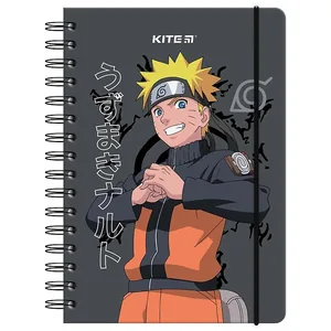 Блокнот А5/80арк. "Kite" /NR24-190/ # на спіралі "Naruto Shippuden" (1/10/20)