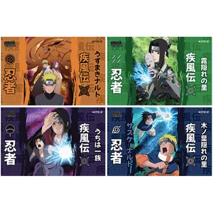 Зошит для малювання А4/12арк. "Kite" /NR24-241/ скоба, гібр. лак + УФ лак, Naruto Shippuden (20/160)