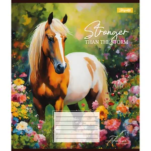 Student's notebook "1B" 36 sheets # /767333/ "Stronger than the storm" (15/240)