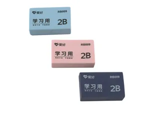Гумка "AIHAO" /RB-009/ світла велика 2B (36)