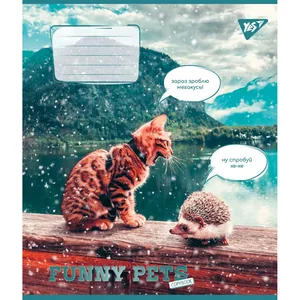Зошит уч. "YES" 60арк.== /767156/ "Funny pets" (10/160)