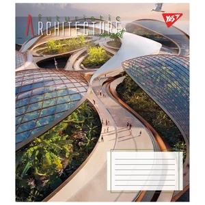 Зошит уч. "YES" 60арк.== /767157/ "Futuristic architecture" (10/160)