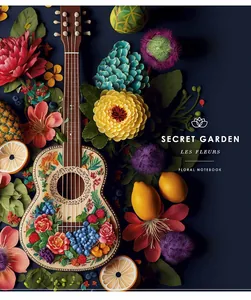 Зошит уч. "Школярик" 96арк.# /3426K/ "Secret garden" ВД-лак (нейт) (5/50)