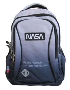 School backpack "ST.RIGHT" /BP26/ GRAY SPACE 667268, 39*27*17 cm