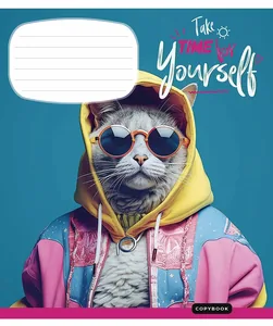 Зошит уч. "Школярик" 18арк.# /3418K/ "For Yourself" ВД-лак (нейт) (25/250)