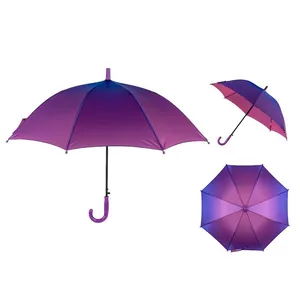 Children's umbrella "Kite" /K24-2001-1/ diameter 48.5 cm, cane length 68 cm, purple chameleon (1/12)