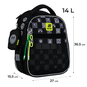 Backpack "Kite" /K25-555S-5/ Education 555 Game On (1/4)