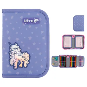 Pencil case "Kite" /LP25-622H/ 1 compartment, 2 compartments, with filling 622H My Little Pony (1/42)
