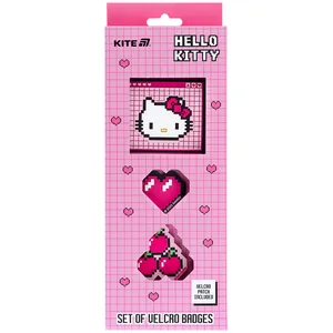 Patch "Kite /HK25-3012-2/ on Velcro, 3 pcs., 3012-2 Hello Kitty (1/30)
