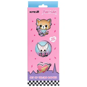 Patch "Kite /AR25-3012/ on Velcro, 3 pcs., 3012 Aggretsuko (1/30)