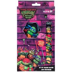 Set of patch and pendant "Kite" /NT25-3010/ 2 pcs., 3010 TMNT Tales of the TMNT (1/30)