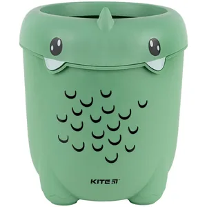 Desktop waste container "Kite" /K24-005-1/ green, 30x24 cm (1/4)