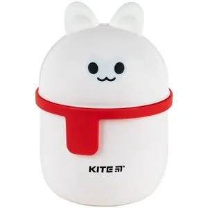 Desktop waste container "Kite" /K24-009-2/ white, 16x21 cm (1/6)