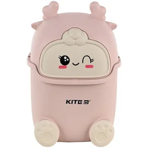 Desktop waste container "Kite" /K24-009-5/ pink, 16x21 cm (1/12)