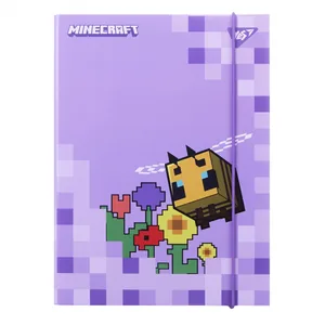 Folder for notebooks cardboard on rubber B5 "Yes" /500244/ "Minecraft.Spring" (1/12)