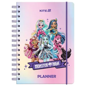 School diary-planner "Kite" /MH25-438/ hardcover, Monster High (1/10)