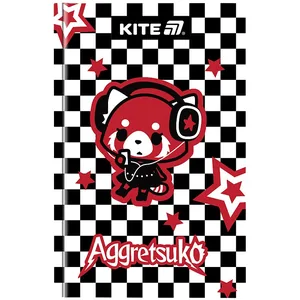 Notebook A6/80 sheets. "Kite" /AR25-199/ hard case # Aggretsuko (1/10)