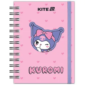 Notebook A6/80 sheets. "Kite" /HK25-229-2/ cutting, spiral Kuromi Kuromi (1/50)