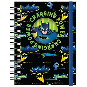 Notebook A6/80 sheets. "Kite" /DC25-229/ die cut, spiral DC Batman (1/50)