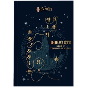 Notebook A5/40 sheets. "Kite" /HP24-091/ soft cover # Harry Potter