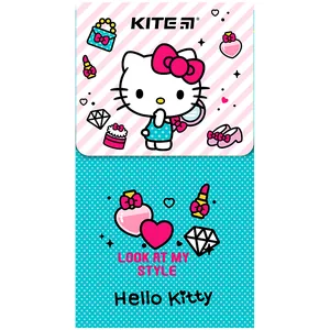 Notebook 80x145mm/60 sheets. "Kite" /HK24-092-1/ on a magnet, # Hello Kitty
