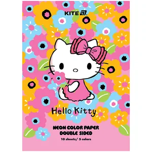 Colored paper "Kite" /HK24-252-1/ neon A4/(10 sheets/5 rolls) Hello Kitty (1/50)