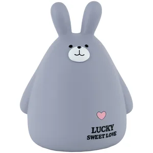 Piggy bank "Kite" /K25-498-8/ Gray Bunny (1/6)
