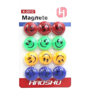 Magnets "JO" /DSCN0796/ "Smile" 2 cm, 12 pcs., blister (1/800)