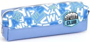 Pencil case "Bourgeois" /KJ3335/ Blue 21*4.5*6cm