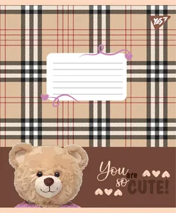 Зошит уч. "YES" 12арк.// /767893/ "You are cute" (25/500)