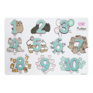 Підкладка настільна "YES" /492060/ "Pusheen" цифри 42*29см (1/10/200)