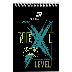 Скетчбук А6/48арк. "Kite" /K26-196-2/ пласт. спіраль Next Level (1/20)
