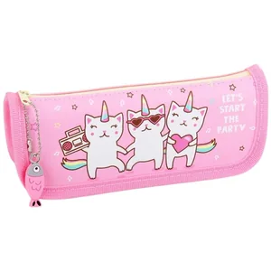 Pencil case "Bourgeois" /KJ3521/ Pink 21*4.5*7cm