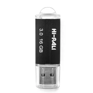 Флеш пам'ять "Hi-Rali" 16GB Rocket серія чорний