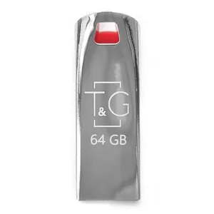 Флеш пам'ять "T&G" 64GB Stylish хром series 115
