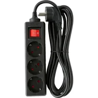 Logan SFB3-3 power supply filter, 3 sockets, 3m (SFB3-3)