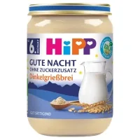 Baby porridge HiPP Organic Na Dobranich milk with spelled from 6 months 190 g (1999043)
