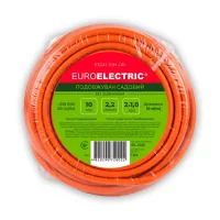 Network extension cord EUROELECTRIC PVS 2x1 without grounding 1 hn. orange 10m (ES2X1-10M-OR)