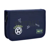 Yes hard single pencil case with valve Football HP-03 (533869)