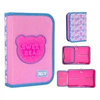 Yes hard single pencil case with valve Sweet Bear HP-03 (533729)